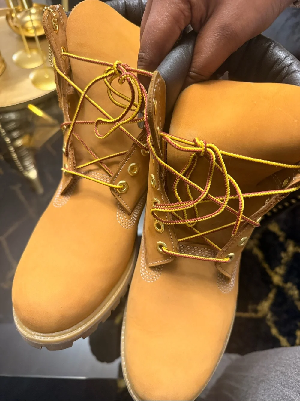 Timberland Orange Box with White Logo